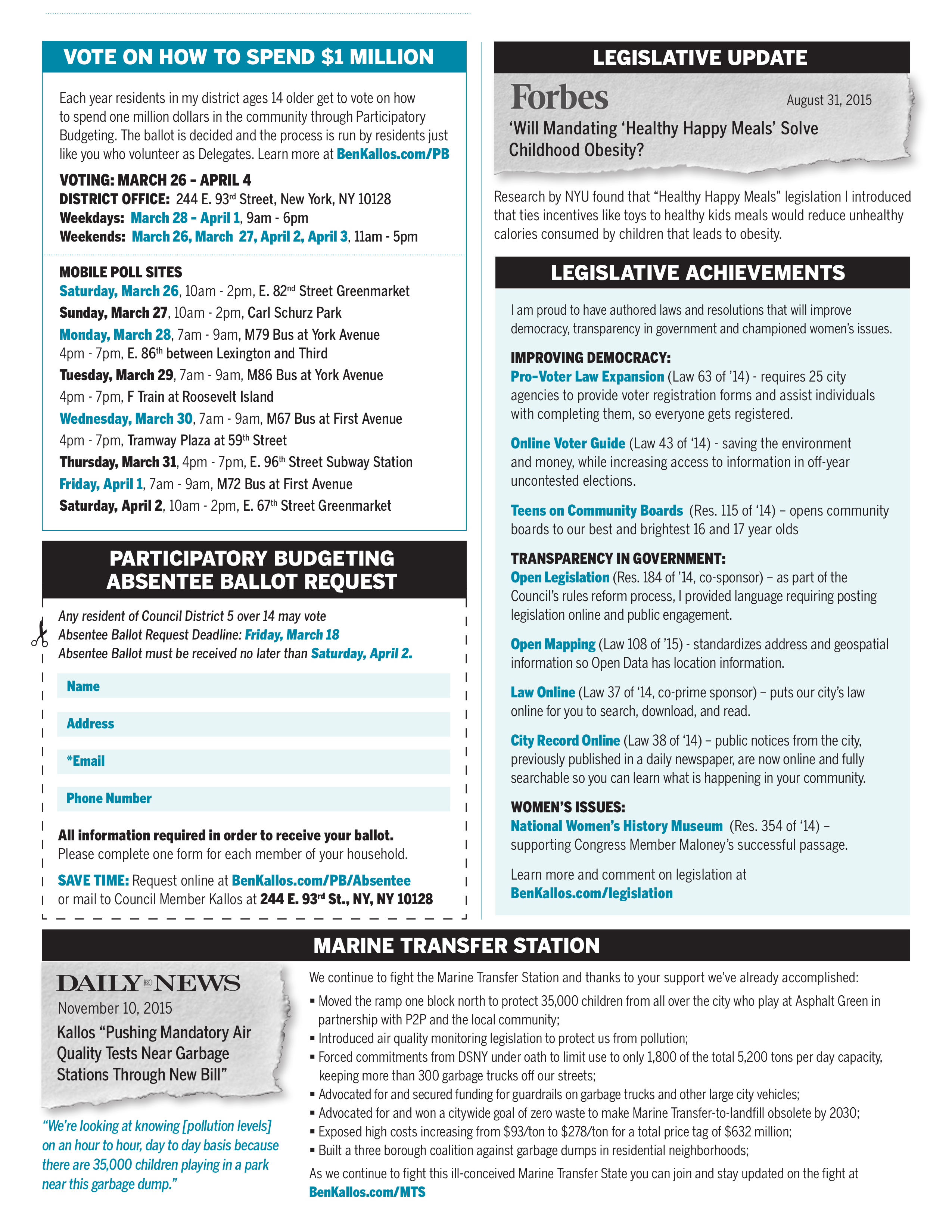 Newsletter